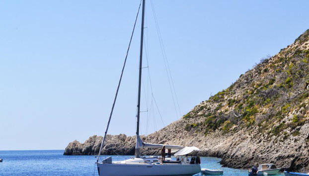 Aventure en Voile vers l'Île de Dia avec Déjeuner - Photo 2